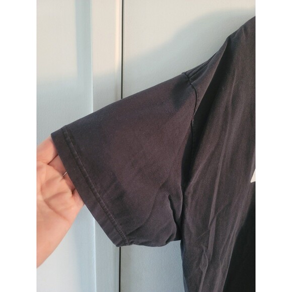 Vintage Gretsch Guitars Heather Gray Logo Graphic T-shirt - Picture 2 of 11